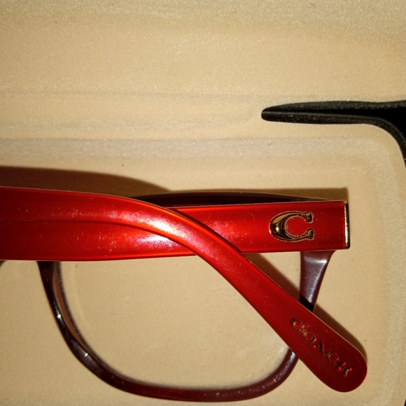 Coach designer classes Red in color non prescription withaàa at ßàÁ2 - Picture 4 of 7